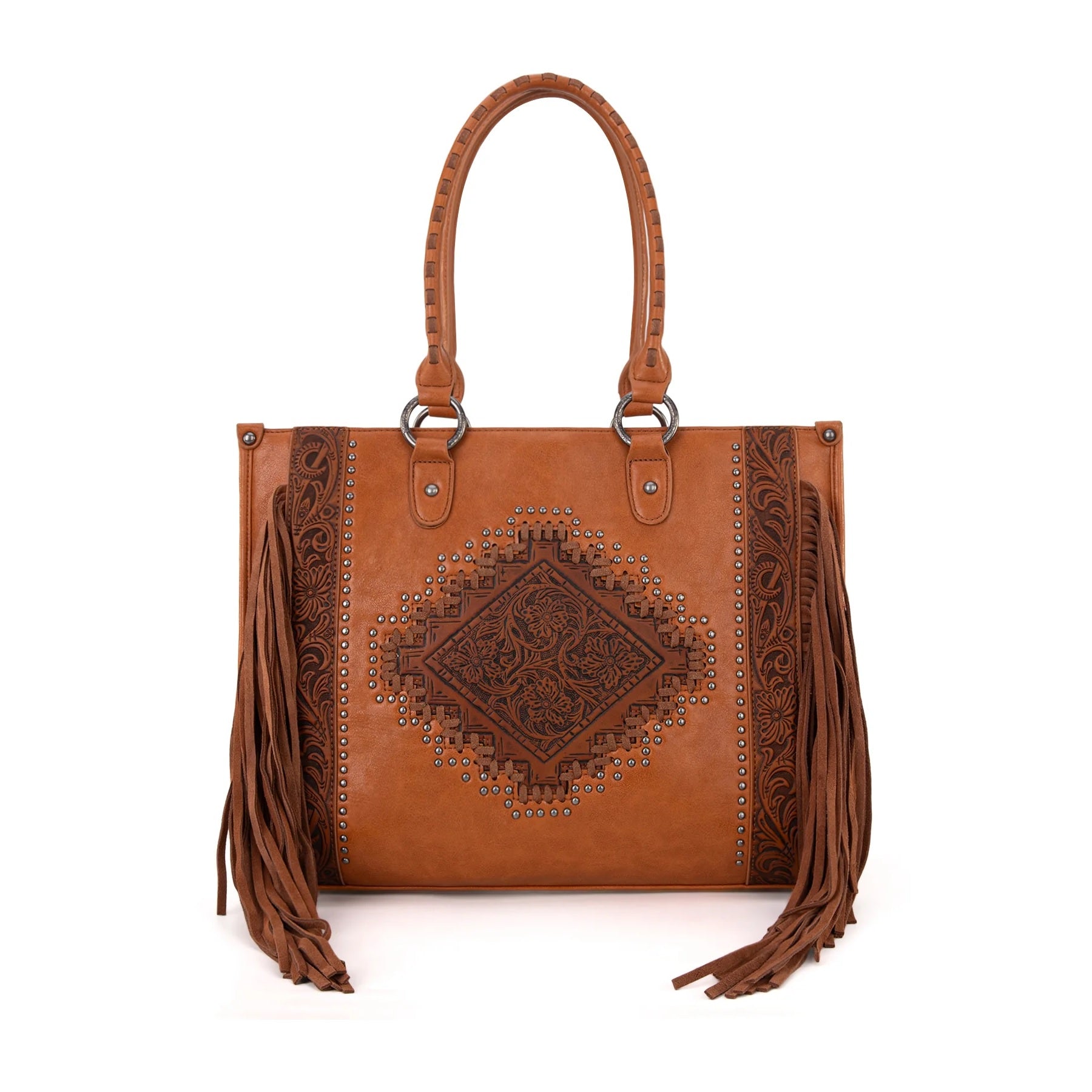 Tool Fringe Collection Wide Tote Bag